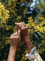 ゴールドデイジーリング / 14 KARAT GOLD FILL