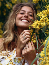 ゴールドデイジーリング / 14 KARAT GOLD FILL