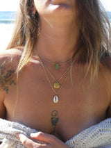 ゴールドサンシャインネックレス / 14 karat gold fill